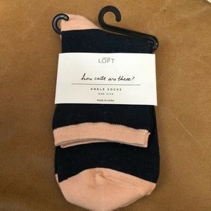 Loft ankle socks NWT